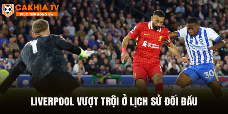 Liverpool vượt trội ở lịch sử đối đầu