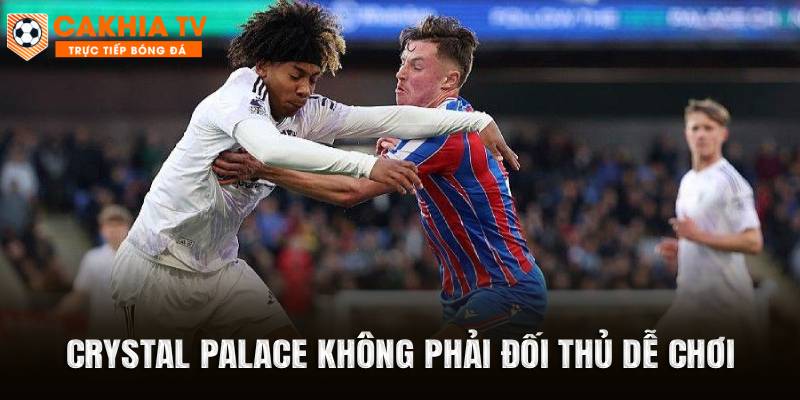 Crystal Palace không phải đối thủ dễ chơi